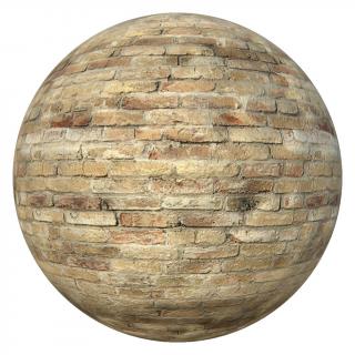 PBR texture of wall bricks 4K